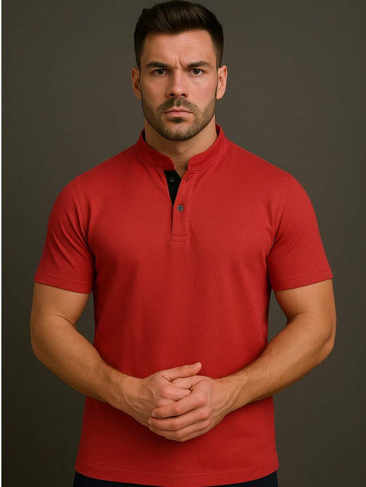 Camiseta Gola Padre Masculina Slim GrifeX™