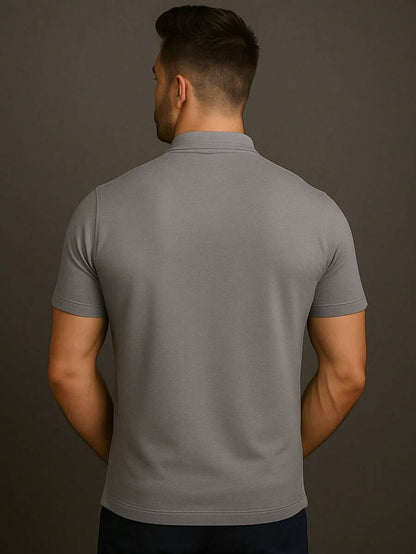 Camiseta Gola Padre Masculina Slim GrifeX™