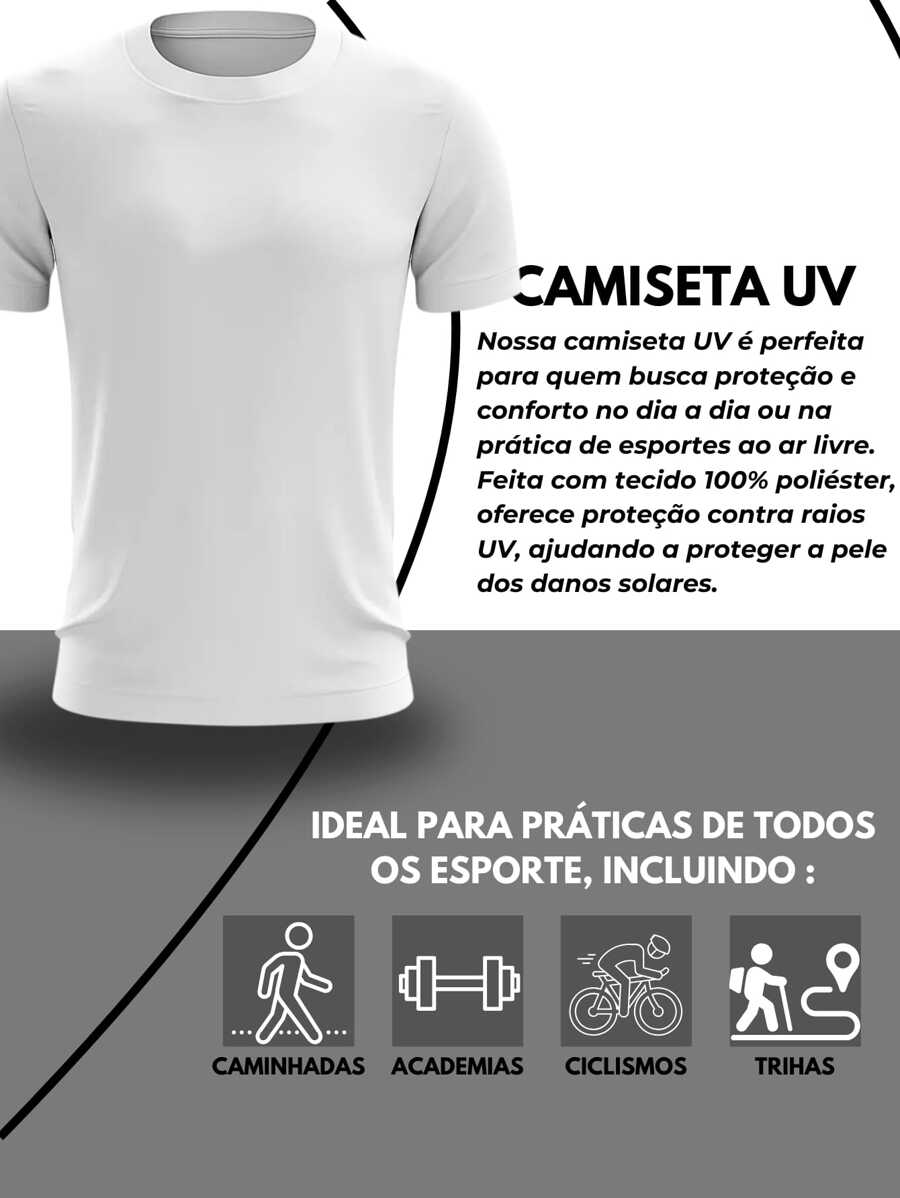 Kit 4 Camisetas Dry Fit Tech T-Shirt GrifeX™
