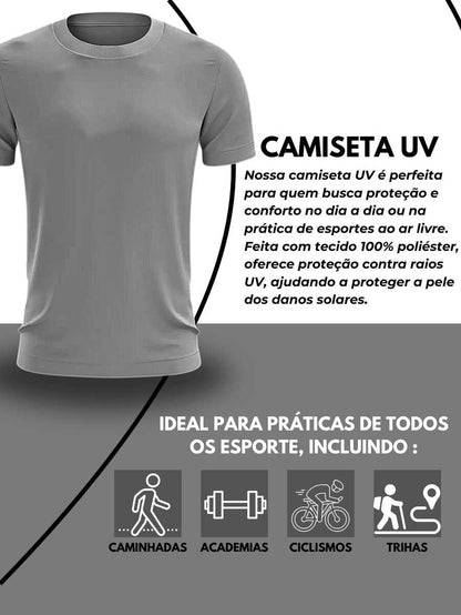 Kit 4 Camisetas Dry Fit Tech T-Shirt GrifeX™