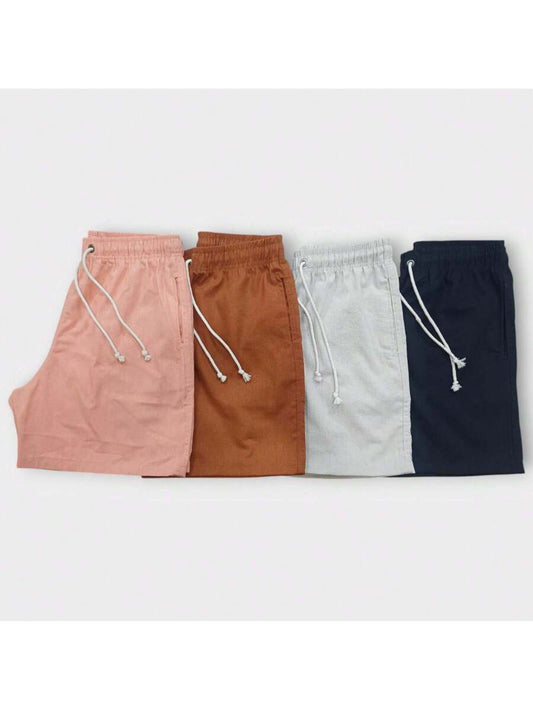 Kit 4 Shorts De Linho GrifeX™