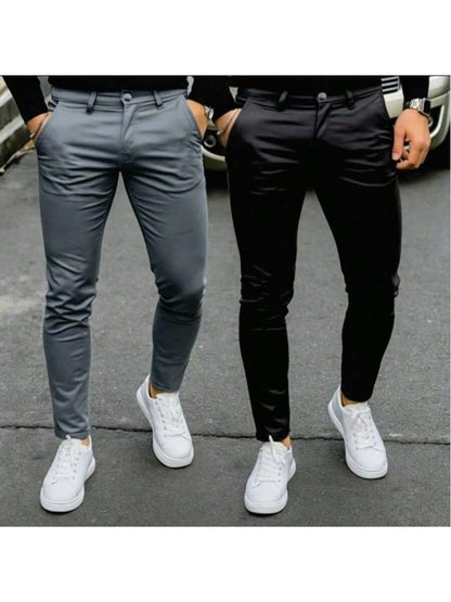 Kit 2 Calças Sarja Social Fit GrifeX™