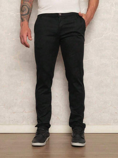 Calça Jeans Básica Masculina Elastano GrifeX™