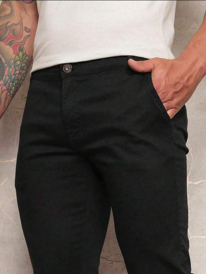 Calça Jeans Básica Masculina Elastano GrifeX™