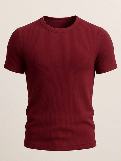 Camiseta Masculina Casual Slim Social GrifeX™
