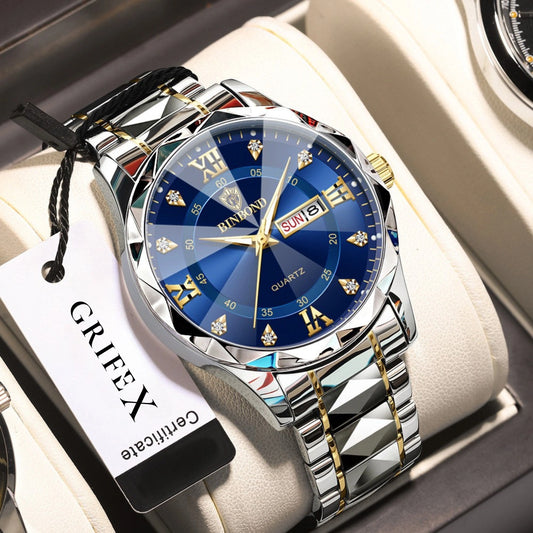 Relógio Diplomat Aço Day-Date GrifeX™