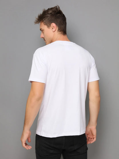 Camiseta Masculina 100% Algodão Básica GrifeX™