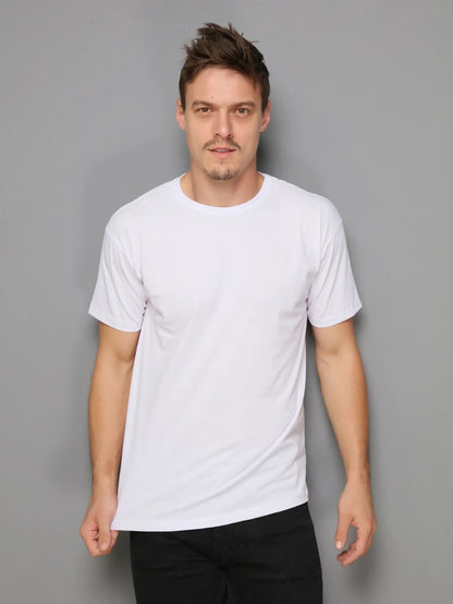 Camiseta Masculina 100% Algodão Básica GrifeX™