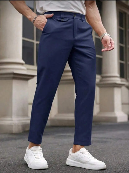 Calça Masculina Social Estilo Casual Alfaiataria GrifeX™