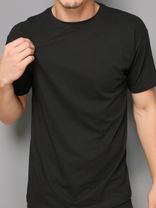 Camiseta Masculina 100% Algodão Básica GrifeX™