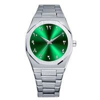 Pulseira Prata / Mostrador Verde