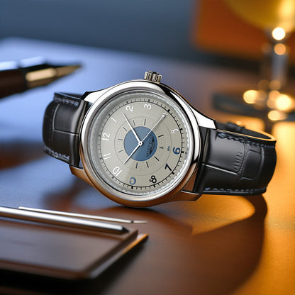 Relógio Classic Elegance Couro GrifeX™